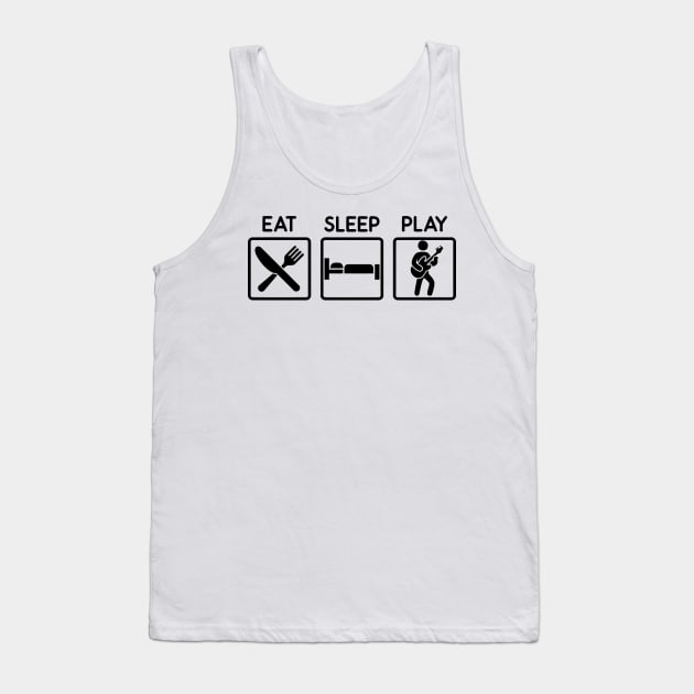 Eat Sleep Play Music Tank Top by Mariteas